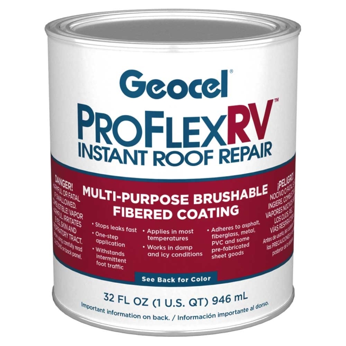 ROOF REPAIR INSTANT PRO FLEX RV QUART - CLEAR