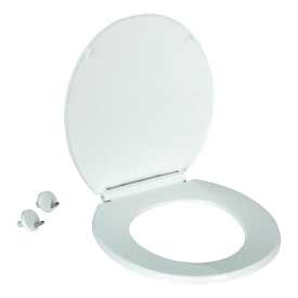 Lippert Flowmax Replacement Round Toilet Seat - White