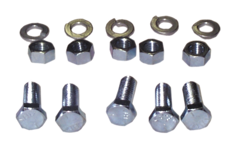 12" BRAKE MOUNTING KIT 3/8" (5 NUTS WASHERS BOLTS)