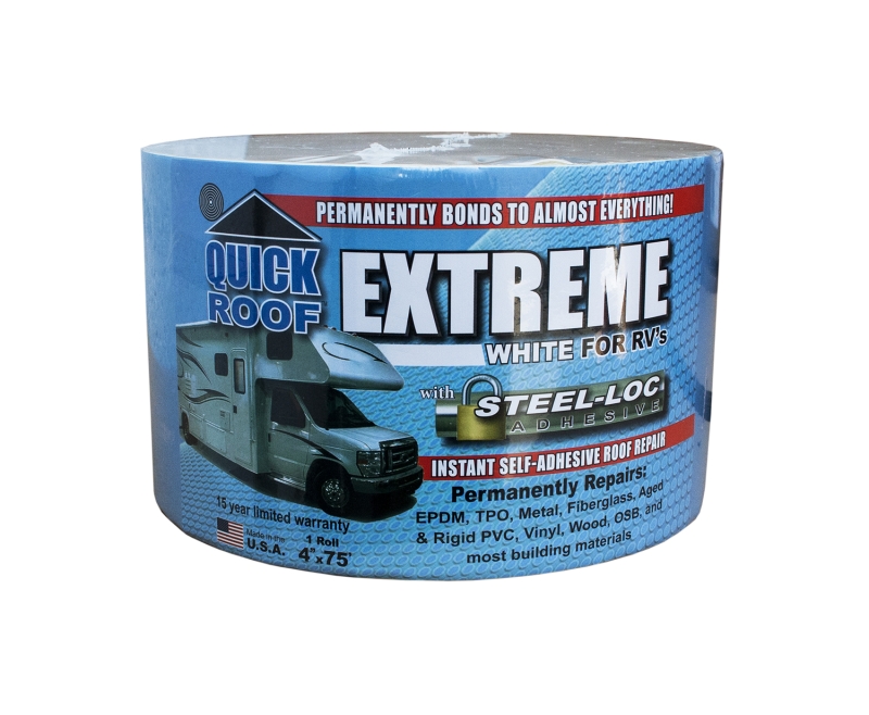 Quick Roof Extreme 4" x 75' - White