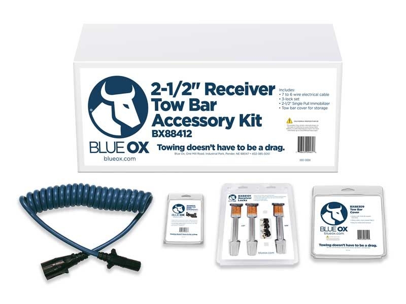 Blue Ox Tow Bar Accessory Kit for 2-1/2" Receiver