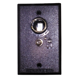 WALLPLATE/POWER SUPPLY MODEL 7010/7041 - BLACK