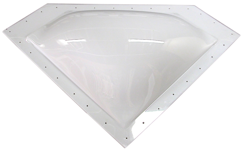 Skylight Dome Neo-Angle 24" X 12" Rough Hole - White