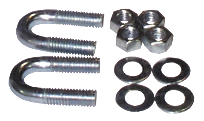 U BOLT PACKAGE FOR ATTACHING CHAIN TO SPRING BAR