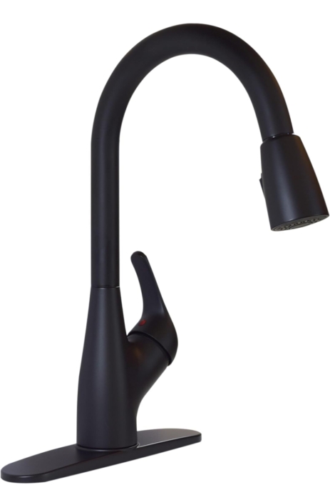 Pulldown Kitchen Faucet  Matte Black