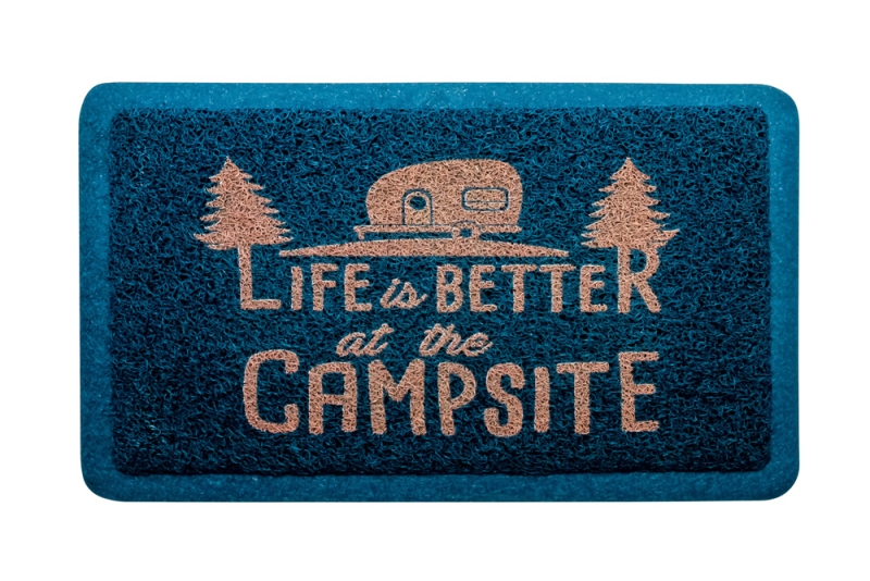 LIBATC Scrub Rug - Blue/Orange