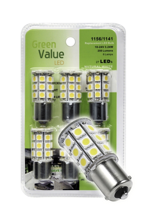 LED Bulb 250 lumens 1003/1141 base tower - Natural White
