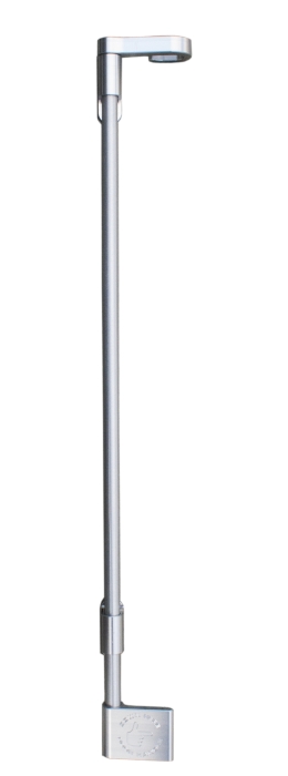 Down Here Door Handle - Silver
