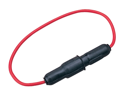 FUSE HOLDER 30 AMP WATERPROOF - 10 GAUGE WIRE
