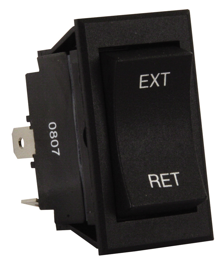 5th Wheel/ Tongue Jack Switch - Black