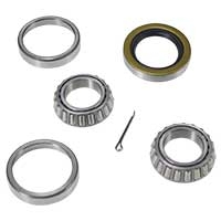 BEARING KIT- 1-1/4" STRAIGHT SPINDLE W/O DUST CAP LM67048 CONE LM67010 CUP (6504)