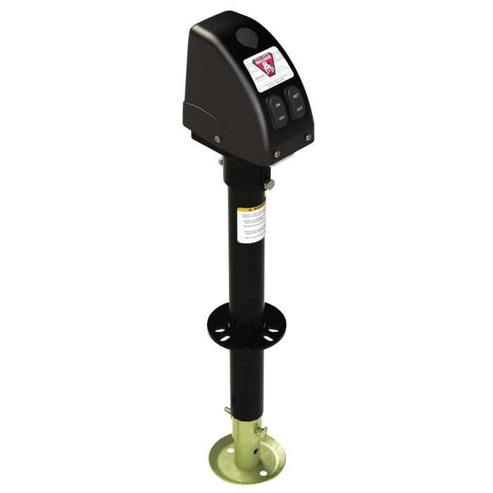 Powered Drive A - Frame Tongue Jack 3 500 lbs. w/ Black Case