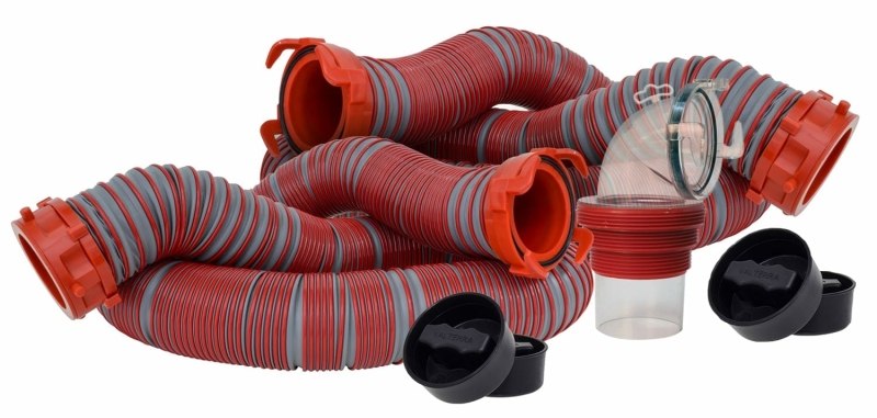 Ez Flush Viper 20' Sewer Hose Kit