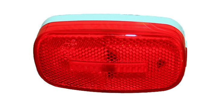 CLEARANCE/ SIDE MARKER LIGHT W/ REFLEX - RED