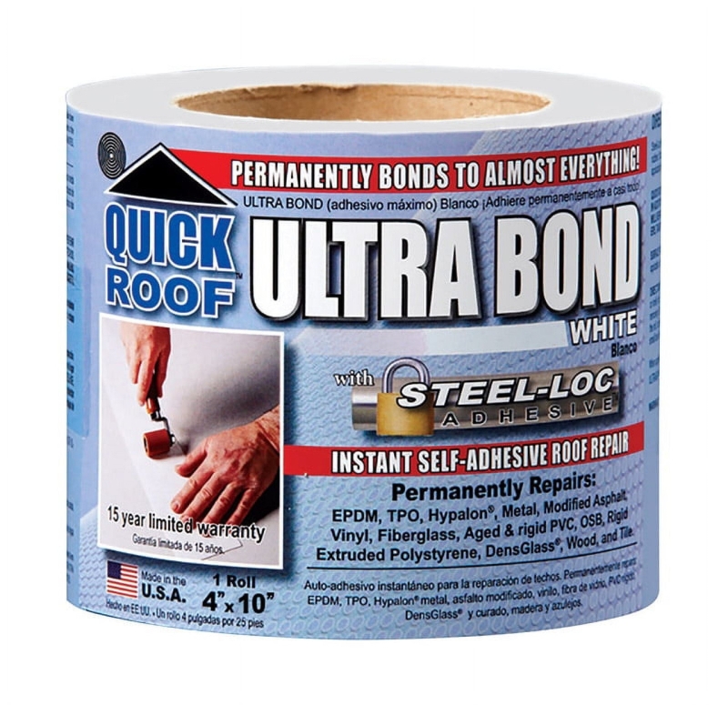 Quick Roof Extreme 4"x 10' - White