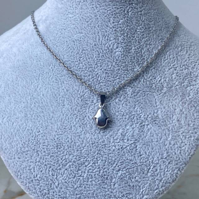 COLLAR CON DIJE INFLADO MINI - MANO DE FATIMA