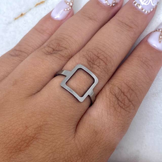 ANILLO CALADO GRANDE - RECTANGULO