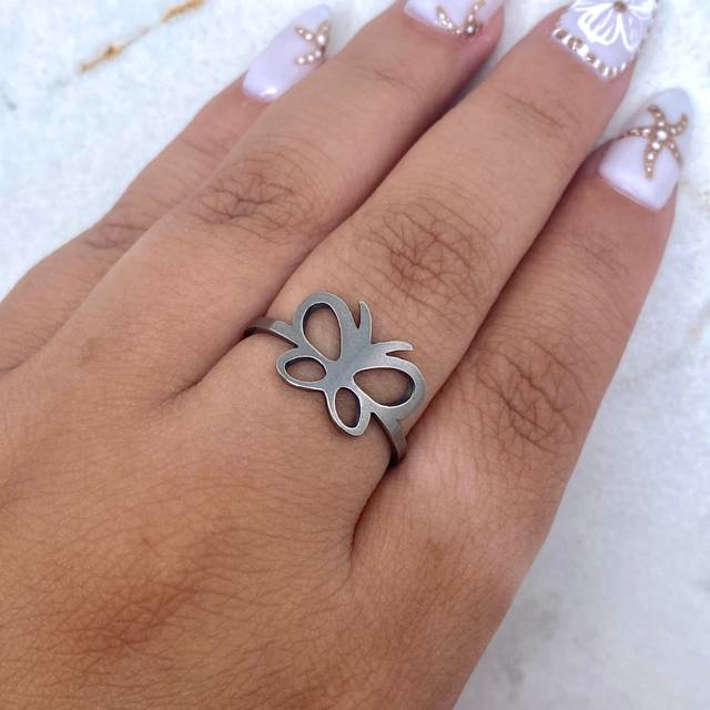 ANILLO MARIPOSA CALADA - MOD 1