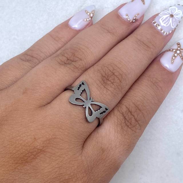 ANILLO MARIPOSA CALADA - MOD 3