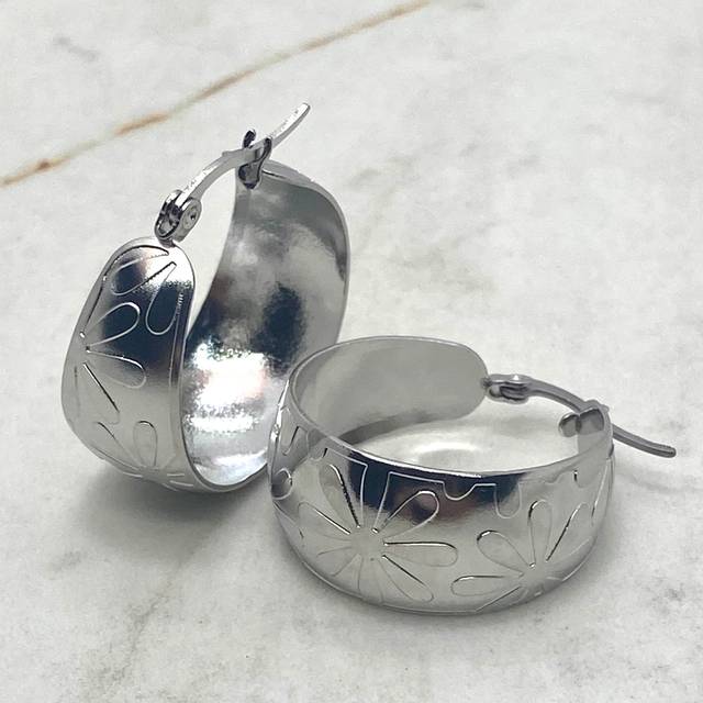 ARGOLLA CUBANA ANCHA MARGARITAS