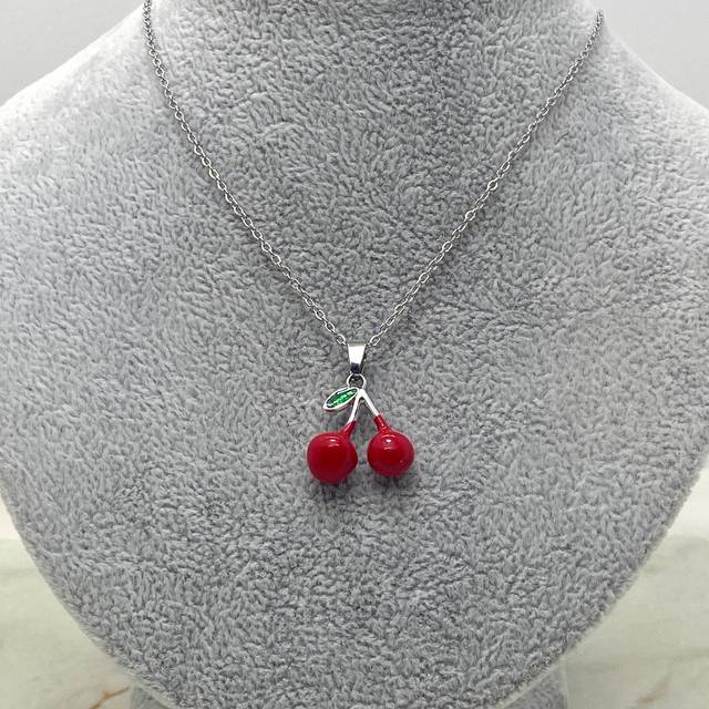 COLLAR - CEREZA MEDIANA
