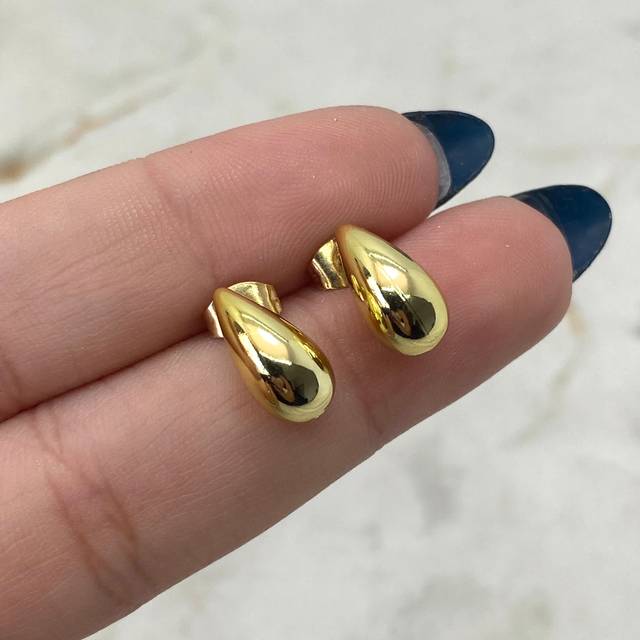 AROS DORADO GOTA INFLADA CHICA