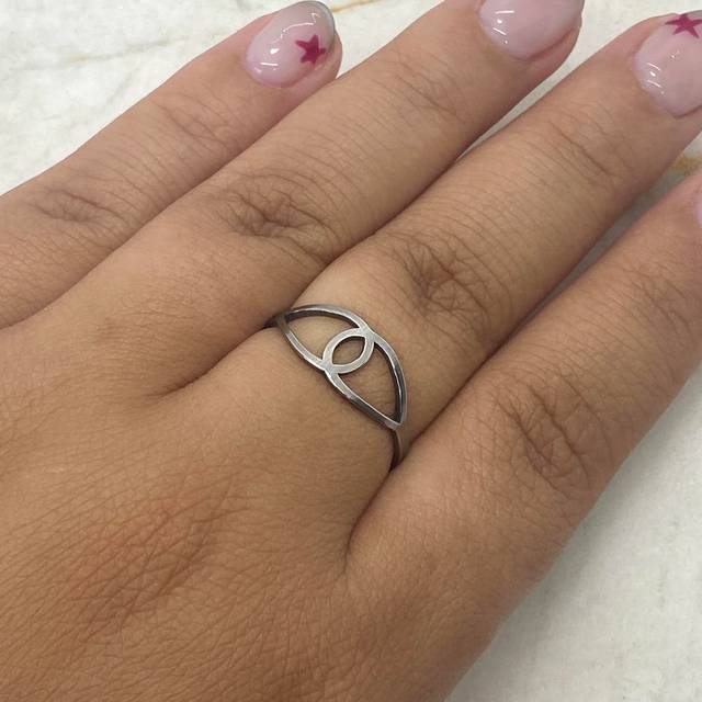 ANILLO DOBLE GOTA CRUZADA