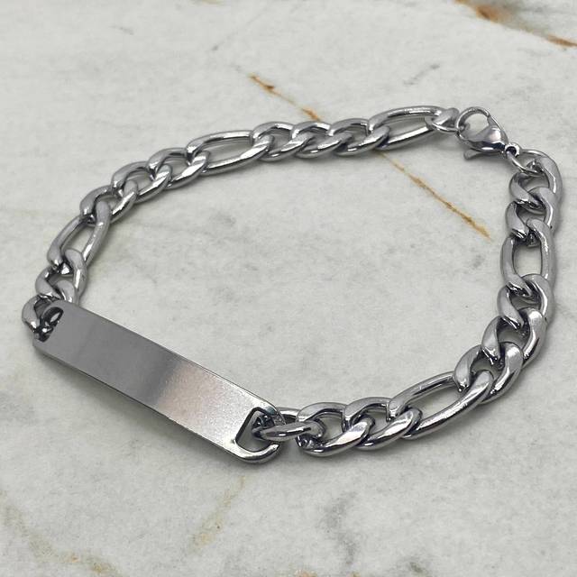 PULSERA CUBANA COMBINADA PARA GRABAR