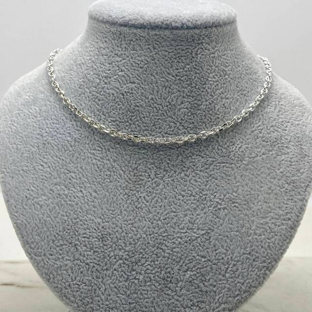 CHOCKER ACERO BLANCO TIFFANY 0.8 mm