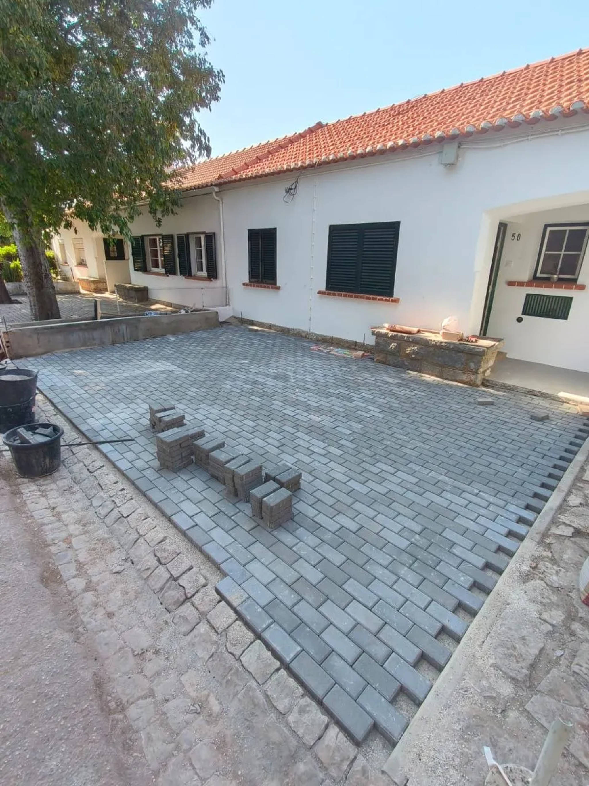 Cascais Excavation and Paver Front Yard — 4
