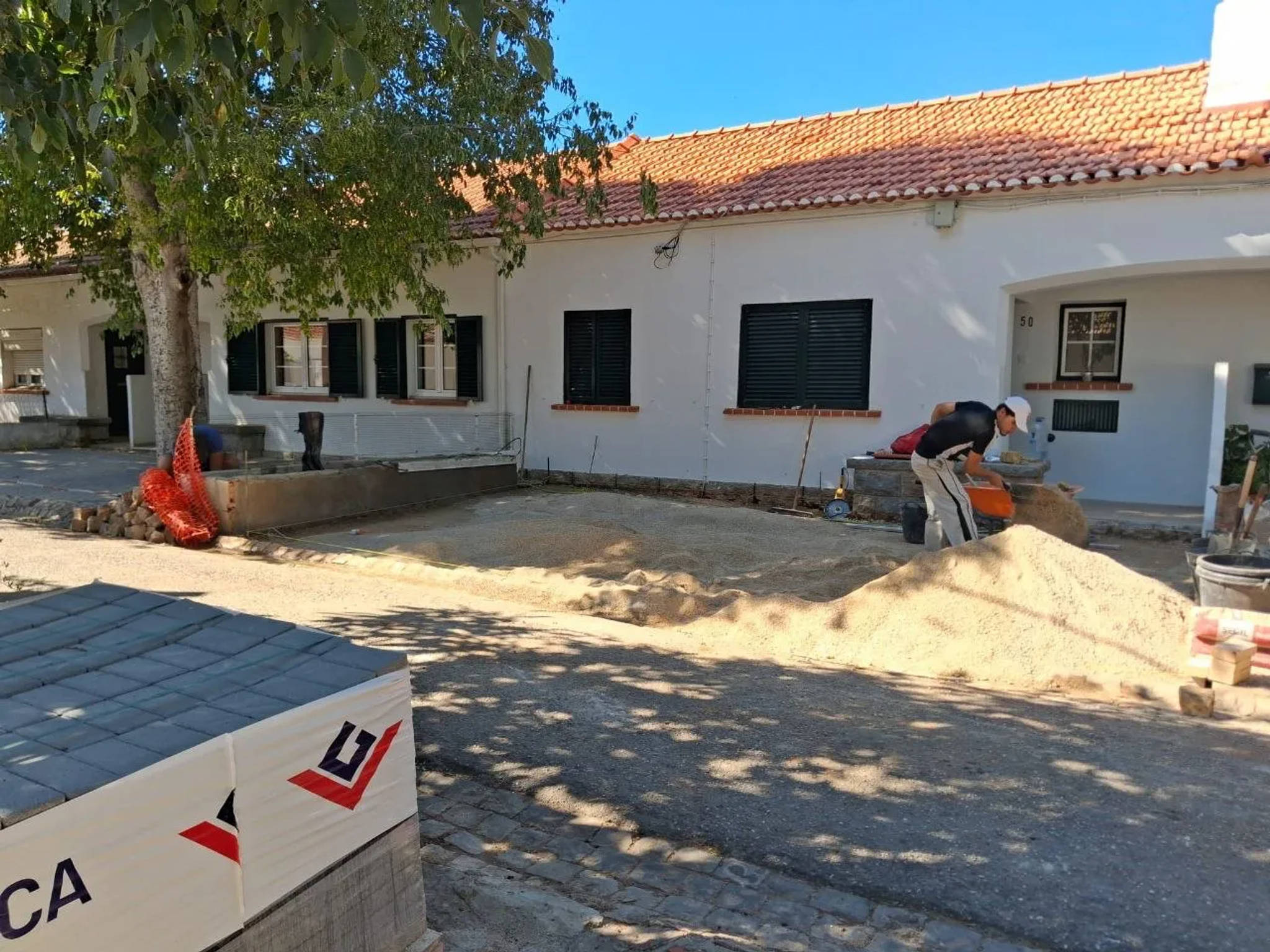 Cascais Excavation and Paver Front Yard — 6