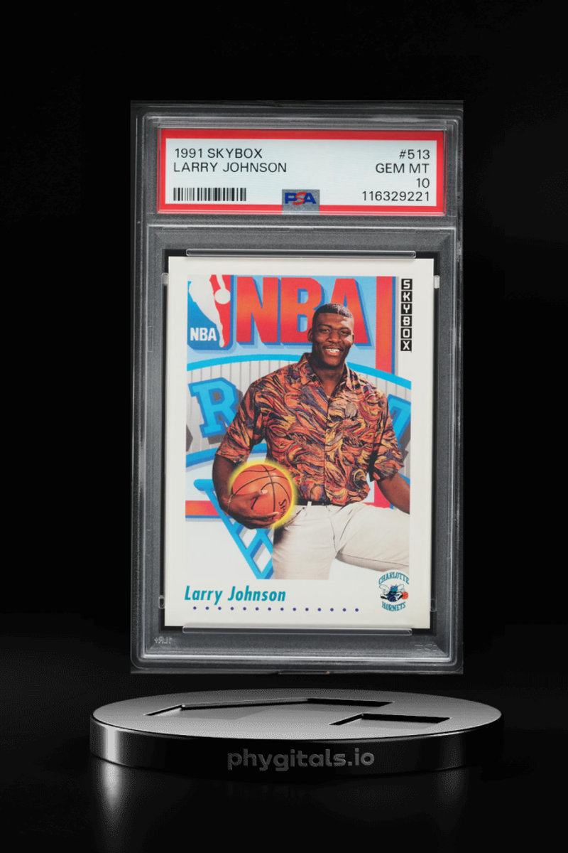 1991 Skybox Basketball Larry Joh