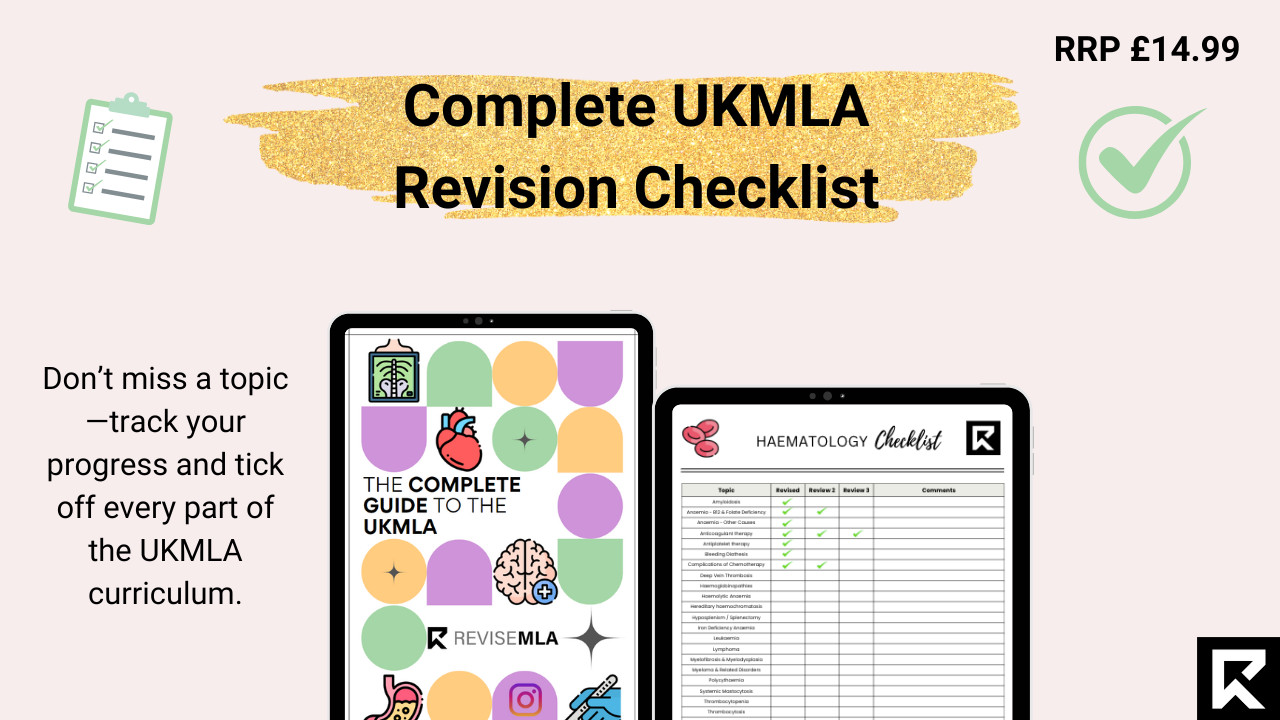 Complete UKMLA Revision Checklist