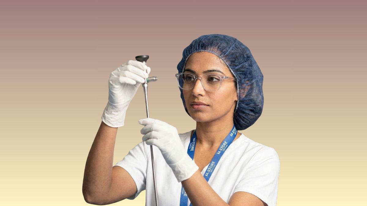 Precision surgical instrument repair and maintenance service restoring laparoscopes and endoscopes to OEM standards