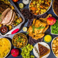 Dishes from all over the world