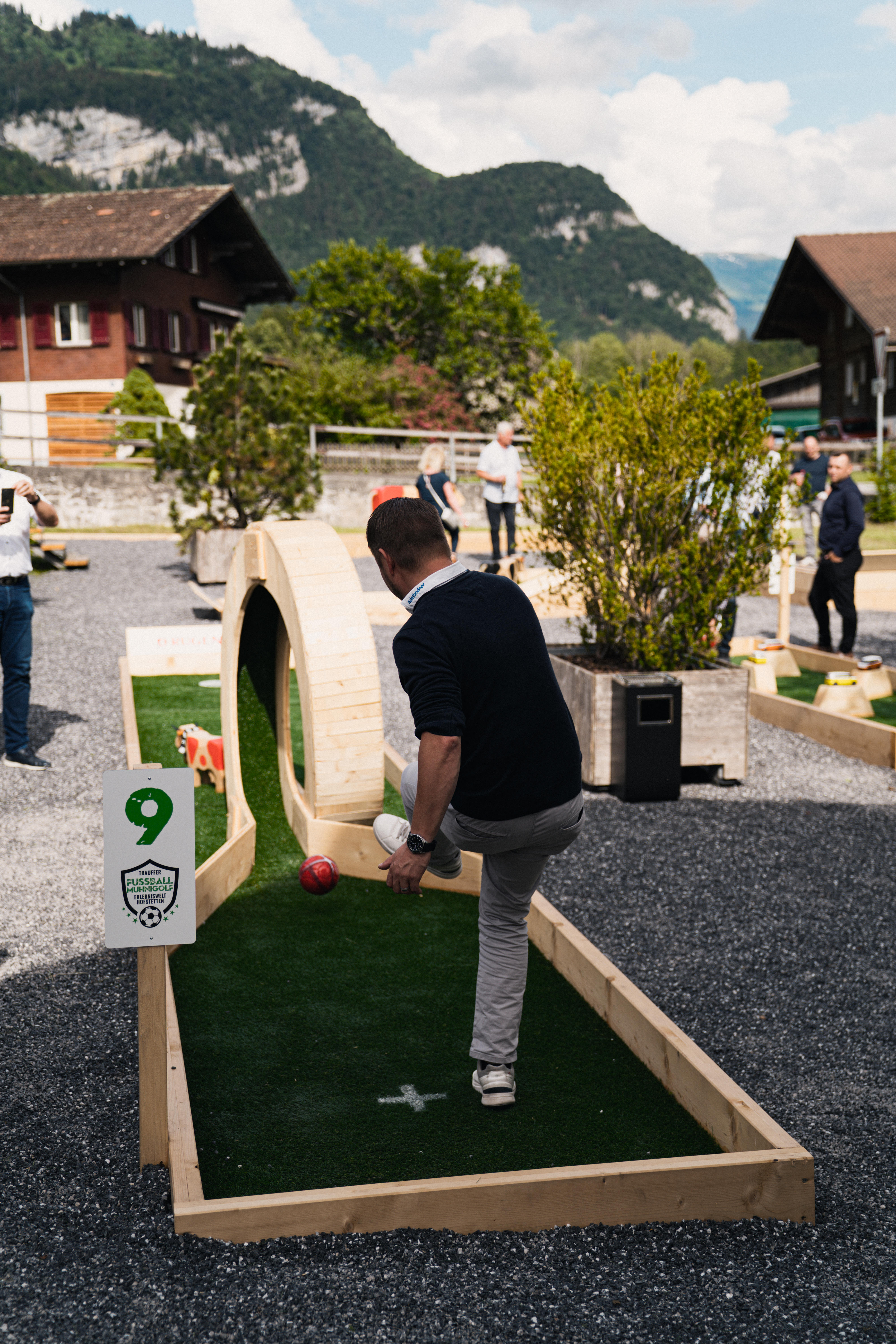 Fussball MUHnigolf - jetzt geöffnet!