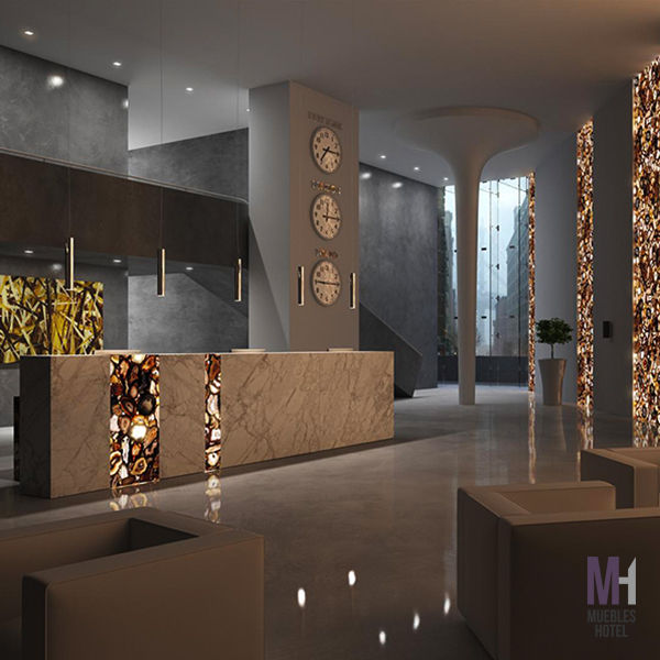 accesorios para lobby de hotel