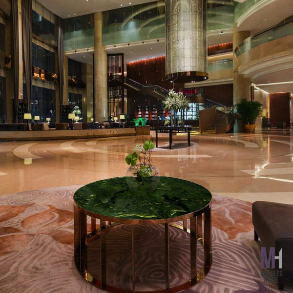 mesas para lobby de hotel