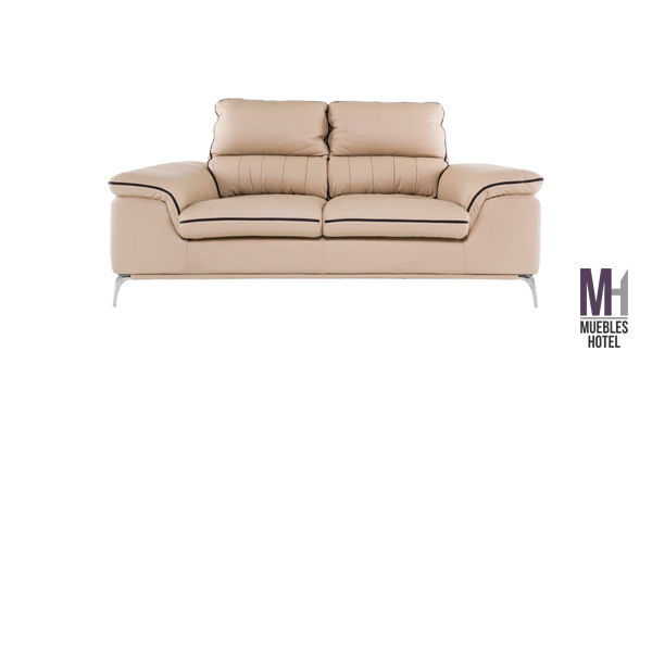 Love seat de piel Aura Shuda