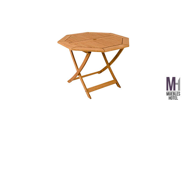 Mesa plegable de Madera de Exterior