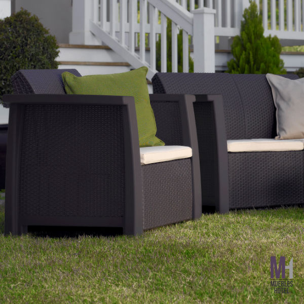 sillones de exterior para hotel