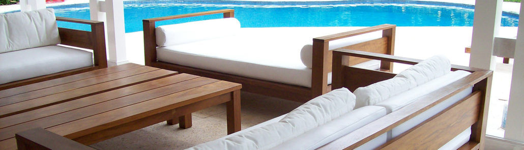 sofas de exterior para hotel