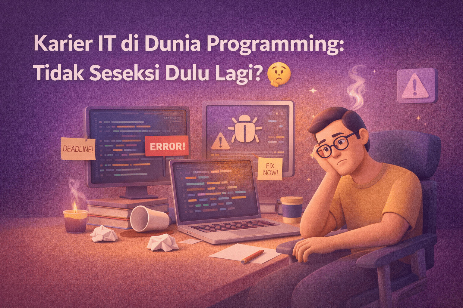Karier IT di Dunia Programming: Tidak Seseksi Dulu Lagi? 🤔