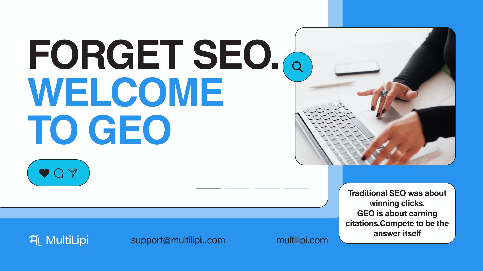 Forget SEO. Welcome to GEO (Generative Engine Optimization)