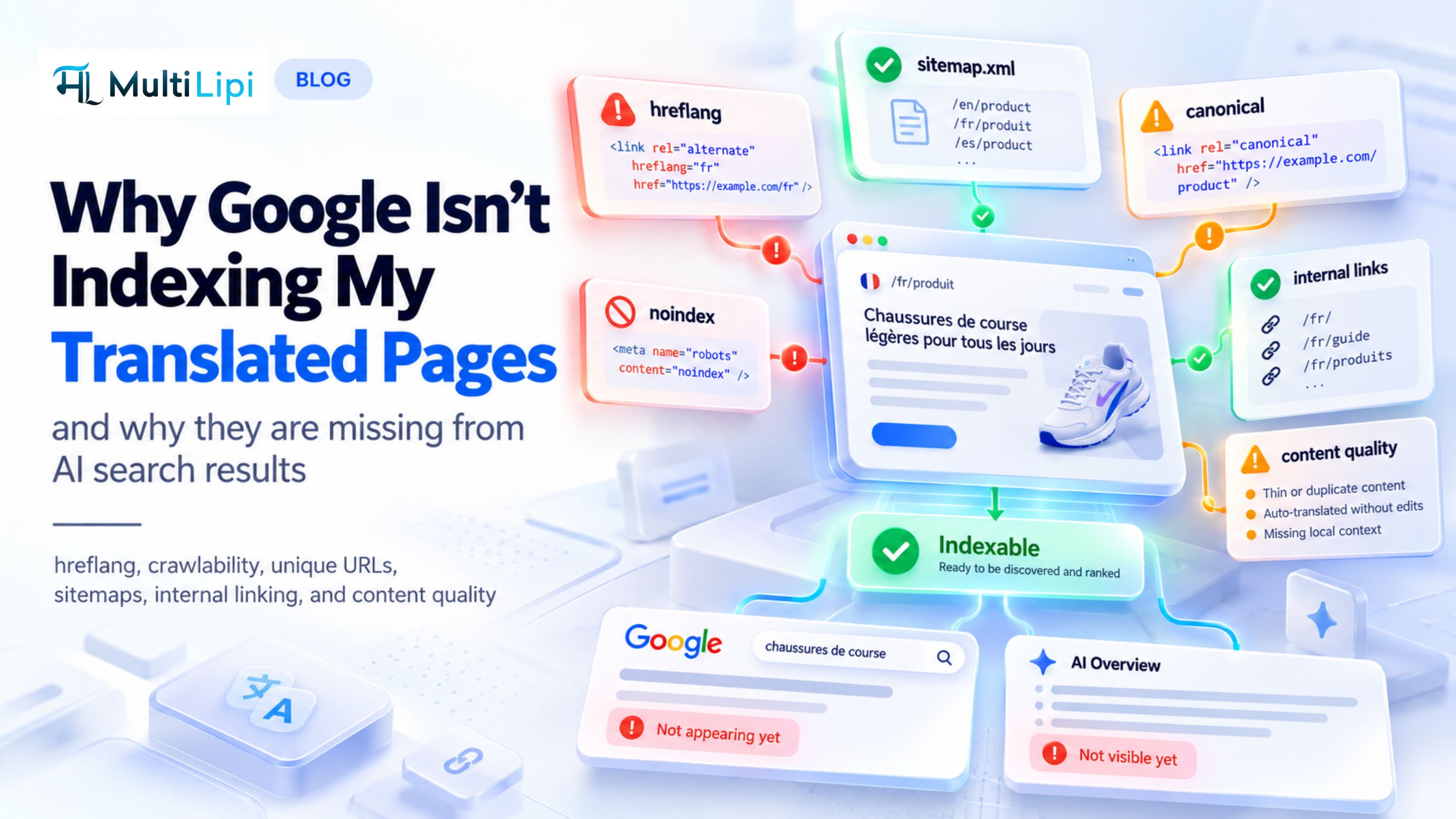 Why Google Isn’t Indexing My Translated Pages or Appearing in AI Search Results