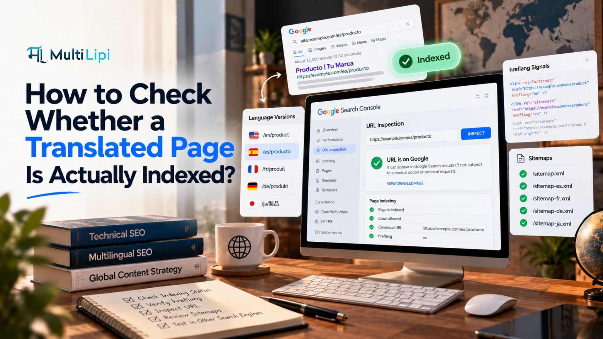 How to Check Whether a Translated Page Is Indexed | MultiLipi