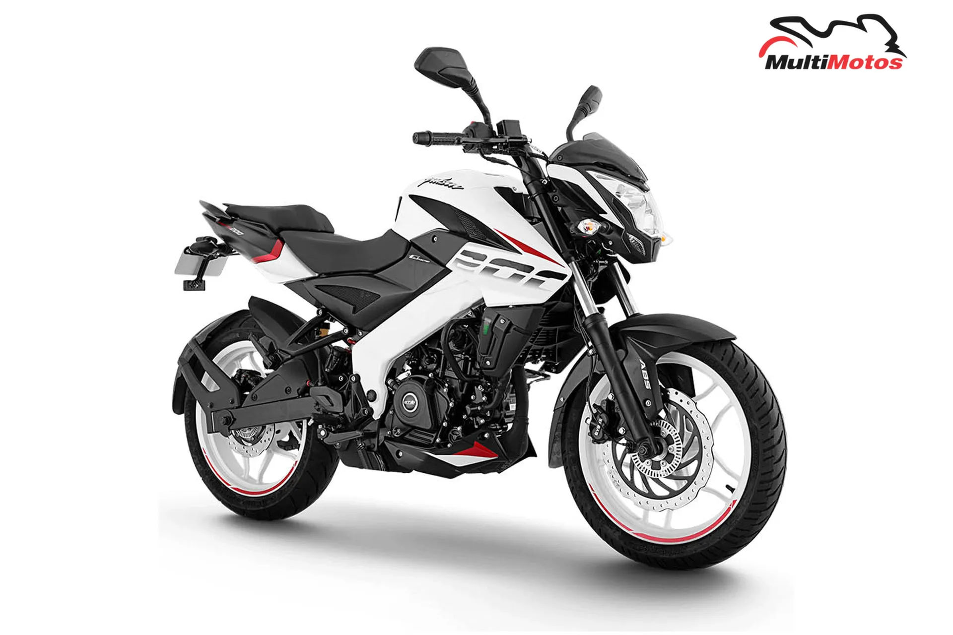 Color Blanco para la moto Pulsar NS200 Inyección 