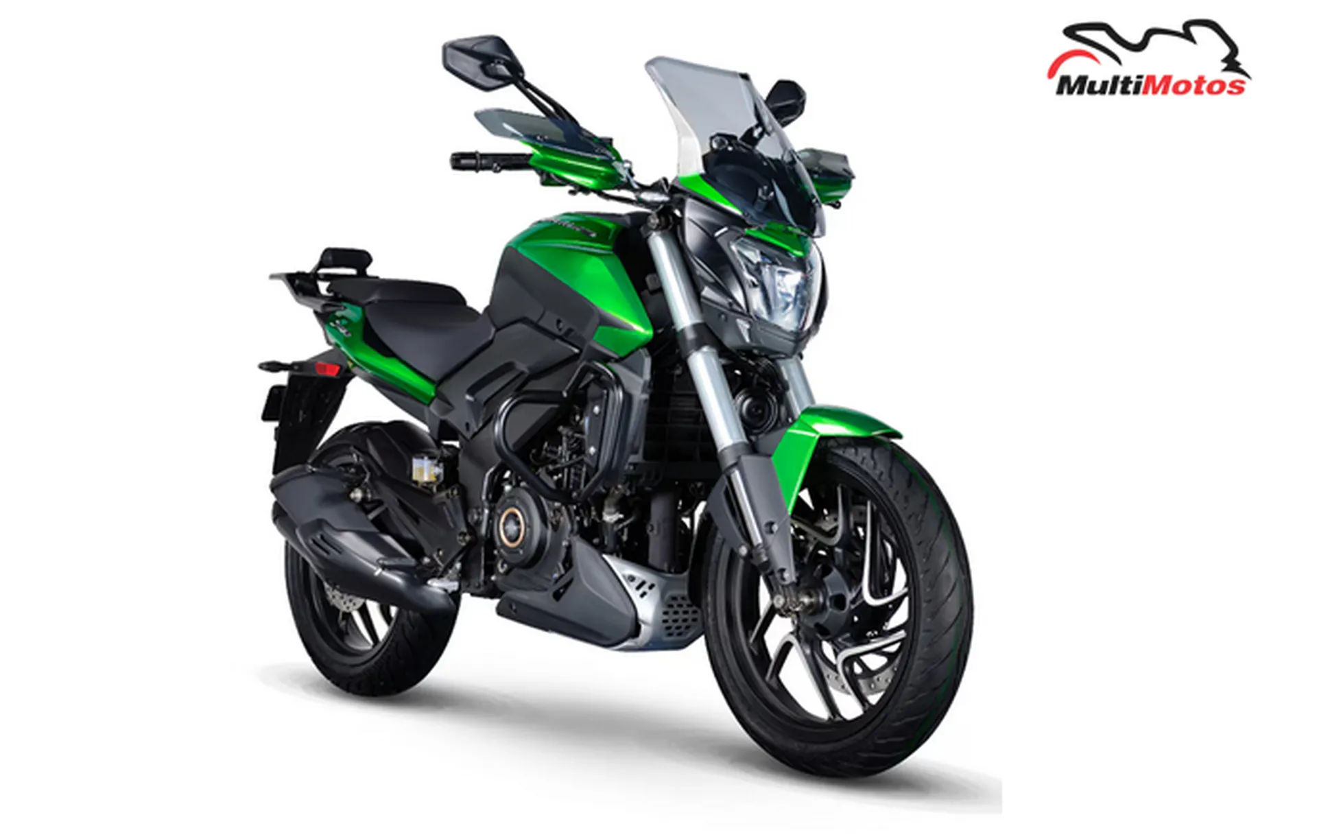 Color Verde Metálico para la moto Bajaj Dominar 400
