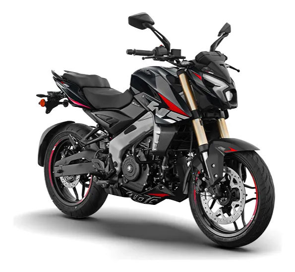 Color Negro para la moto Pulsar NS400