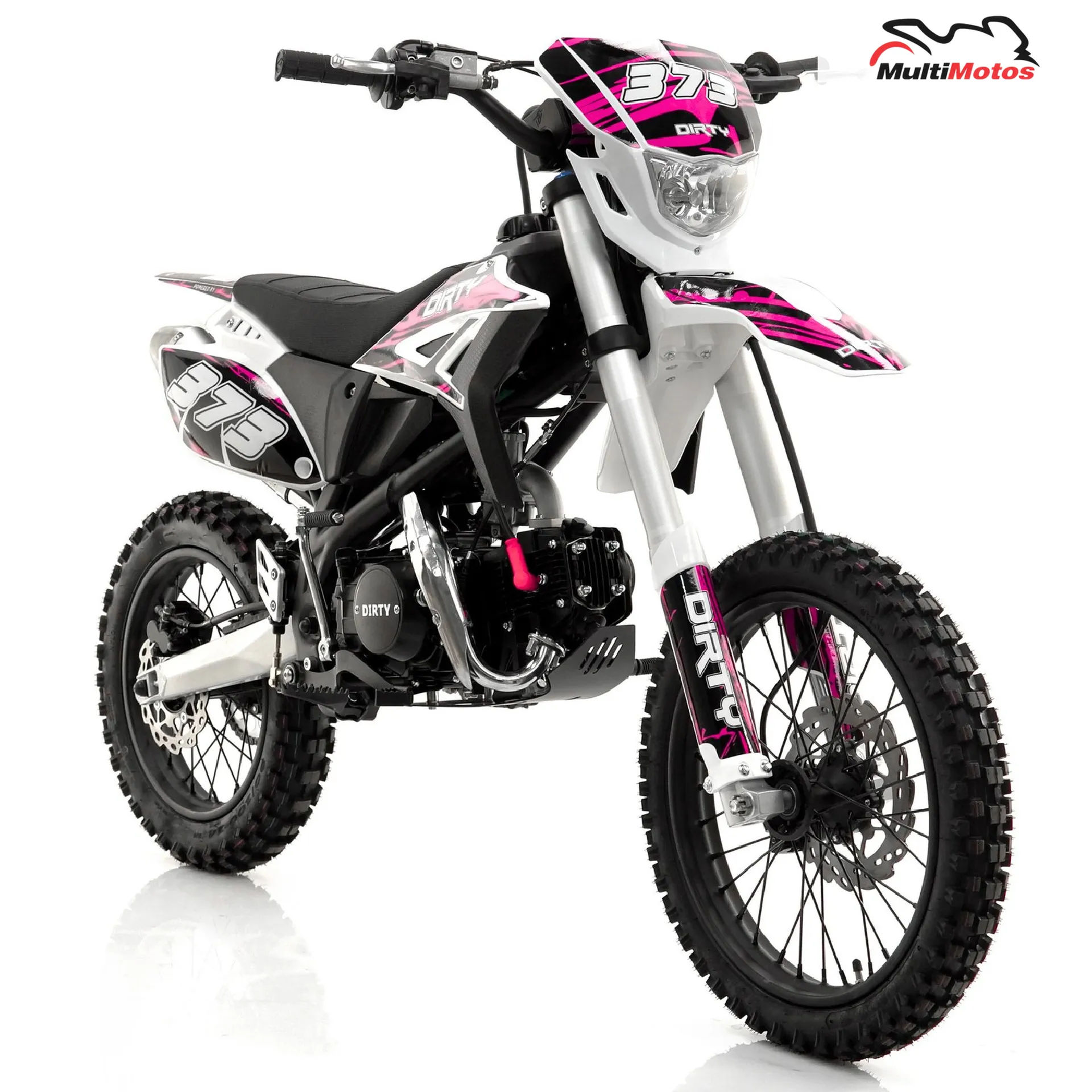 Color Rosa para la moto DIRTY YZF 125 